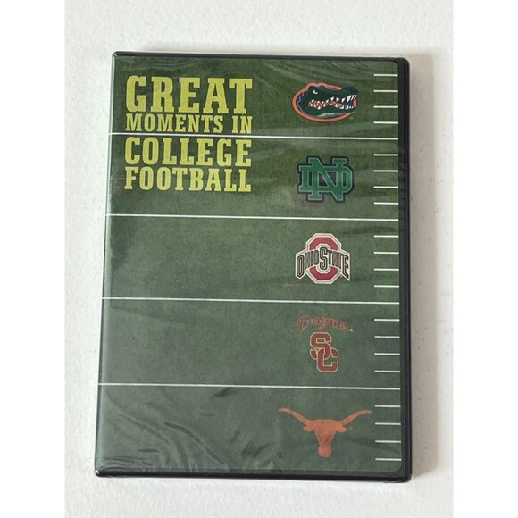 Great Moments In College Football DVD Sports Florida Notre Dame Ohio USC Texas - Picture 1 of 7